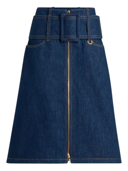 Fustă din denim Patou albastru