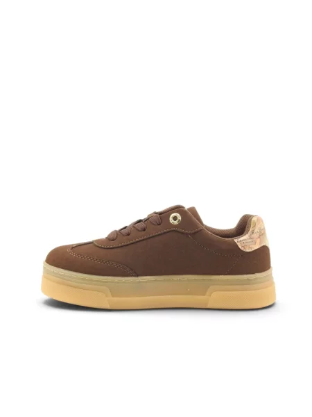 Sneakersy Alviero Martini 1a Classe skórzane brązowe