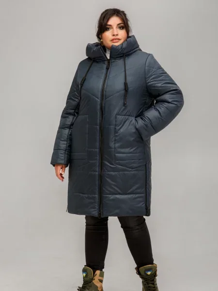 Демісезонна куртка All Posa бірюзовий