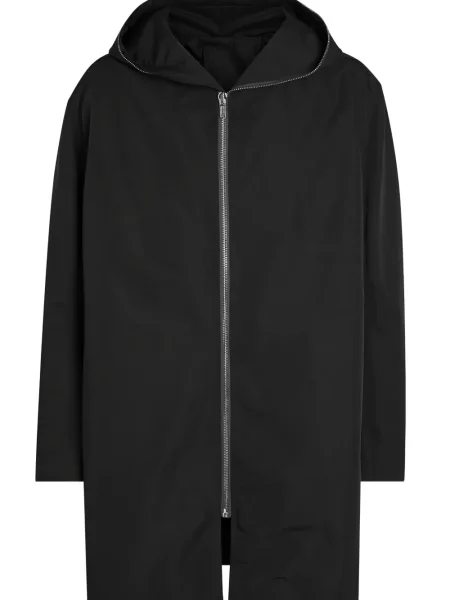 Geacă Rick Owens cu glugă negru
