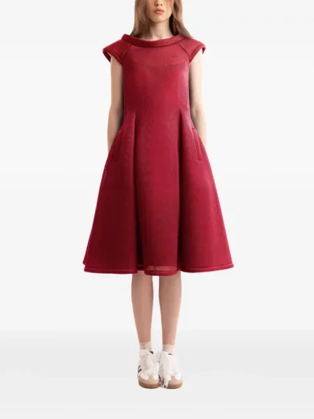 Sukienka midi Gemy Maalouf czerwona