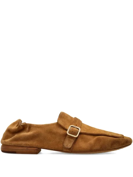Pantofi loafer Marsell cu cataramă maro