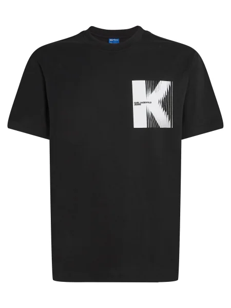 Karl Lagerfeld Jeans Tricou negru