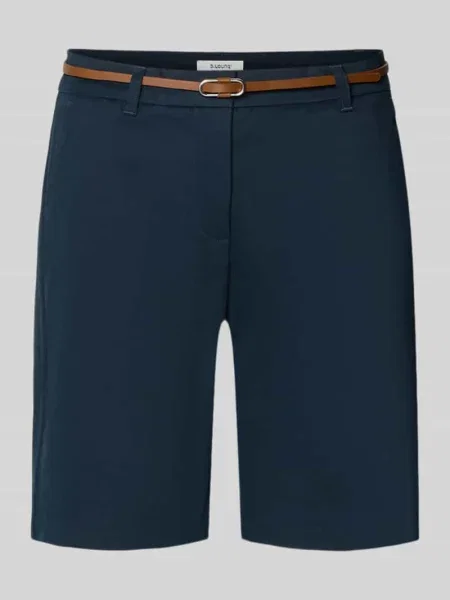 Szorty bermudy o kroju straight fit z tylnymi model Days' B.young