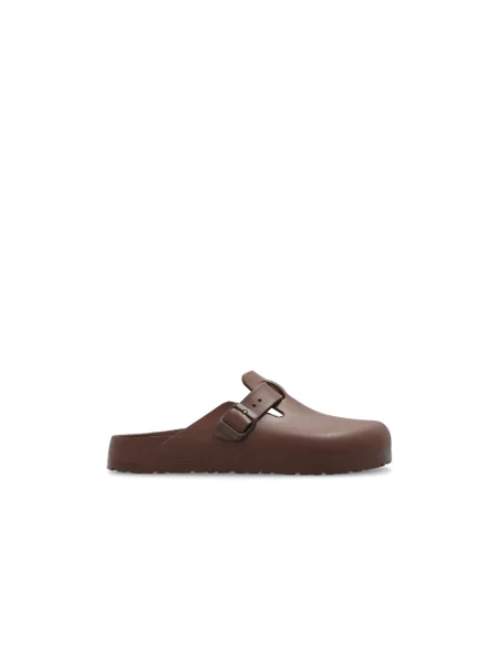 Klapki Birkenstock brązowe