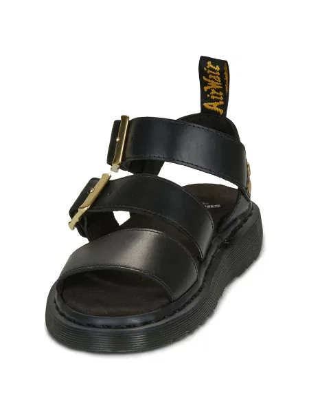Sandály Dr. Martens na ramínka černé
