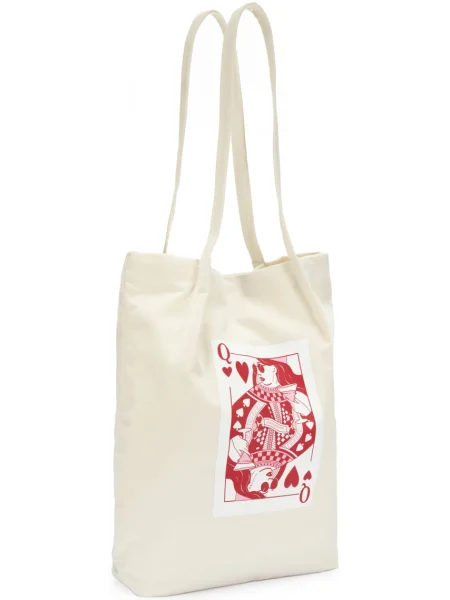 LSCN by LASCANA Nakupovalna torba kremna / rdeča bela