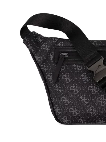 Cu centură curea Guess negru
