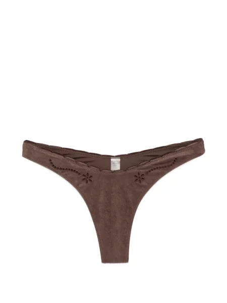 Bikini Frankies Bikinis s cvjetnim printom smeđa