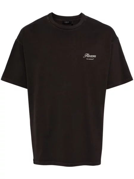 Тениска Five Cm с принт сиво