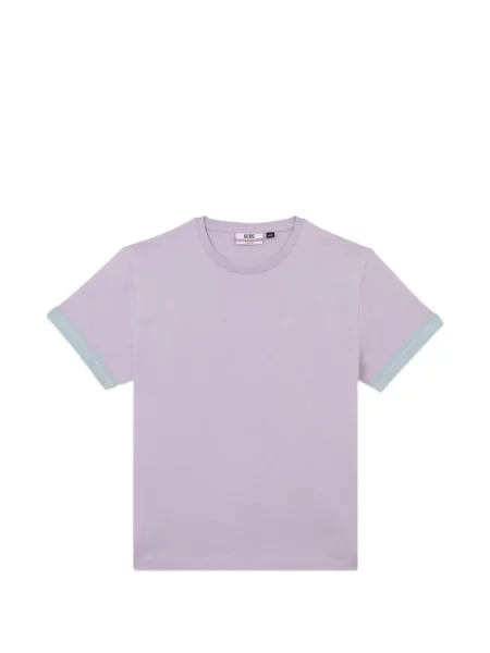 Tricou Gcds cu decolteu rotund violet