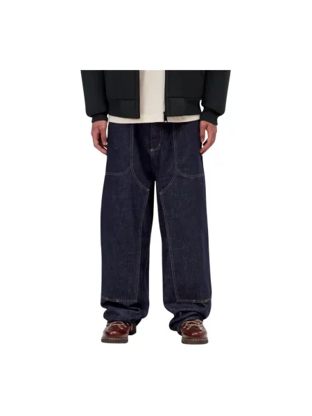 Jeansy Carhartt Wip niebieskie