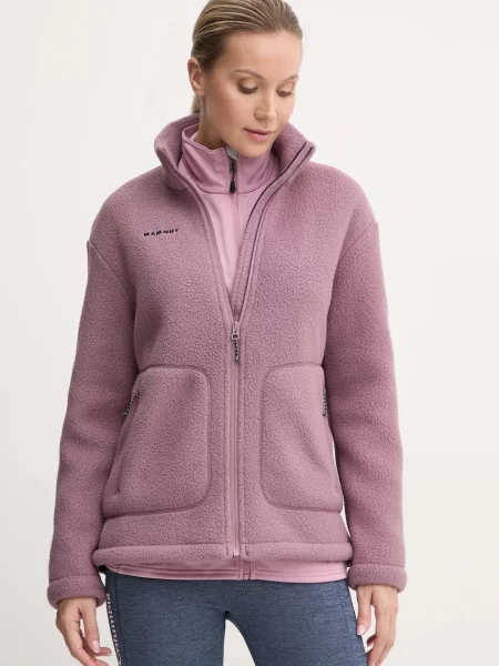 Sportovní mikina Mammut Falera růžová