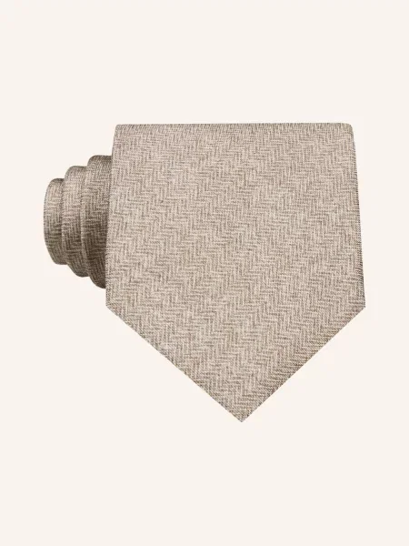 Profuomo Krawat beige beżowy