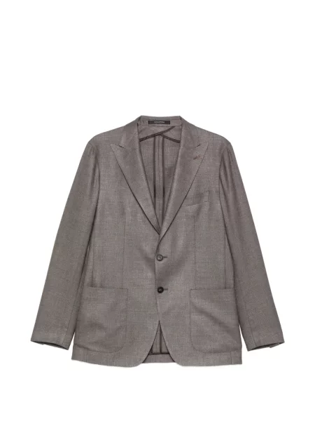 Geacă Tagliatore cu rever maro