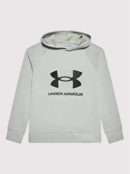 Under Armour Bluză Rival Fleece gri