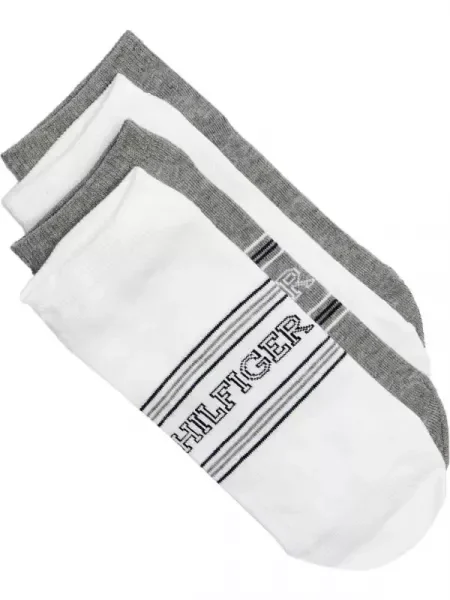 Tommy Hilfiger 4 db-os zokni szett szürke