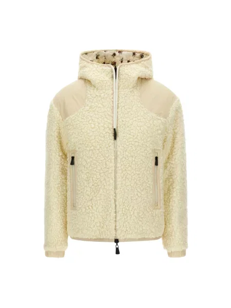 Bluza sportowa Moncler dwustronna beżowa