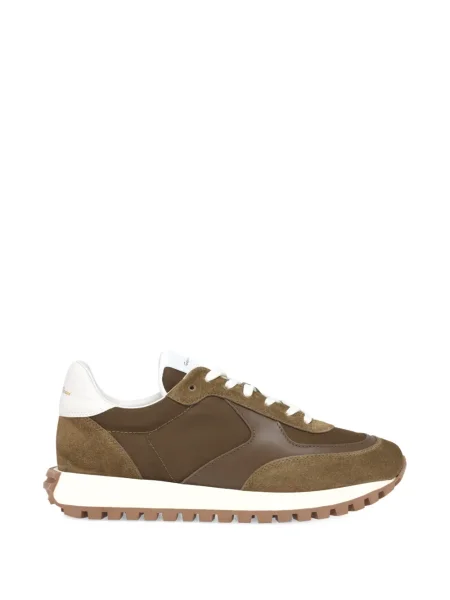 Sneakerși Gianvito Rossi din piele de căprioară maro