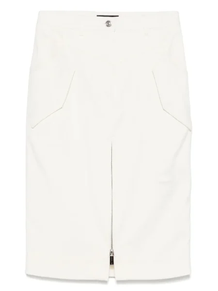 Spódnica midi Barbara Bui do kolan biała