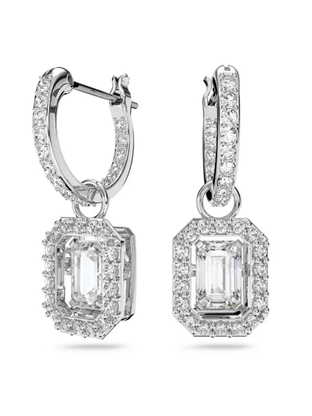 Swarovski Akcesoria Kobieta ONE SIZE Kolczyki Una Drop szary