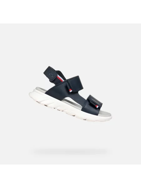 Sandále Geox J Sandal Airadyum Bo S Tmavomodrá modrá