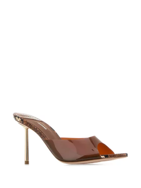 Papuci tip mules Le Silla maro
