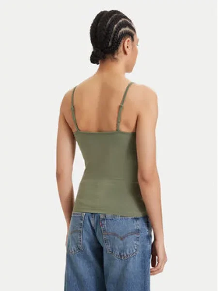 Tommy Jeans Felső Essential zöld
