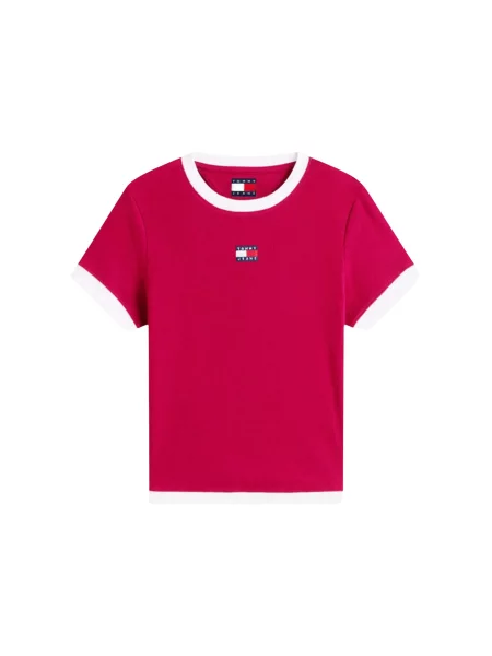 Koszulka Tommy Hilfiger Jeans biała