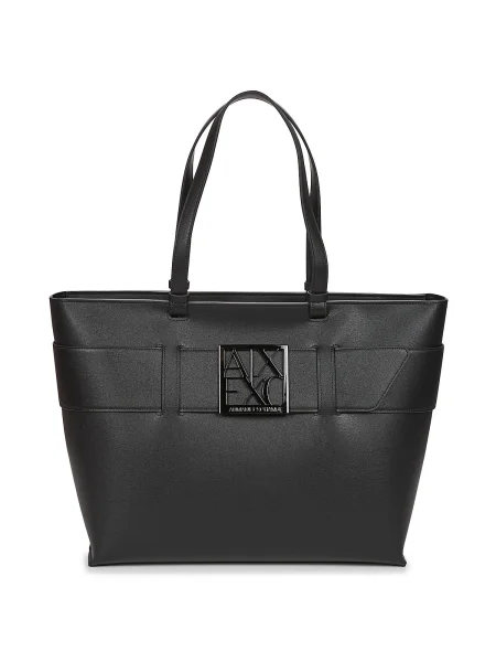 Geantă Armani Exchange negru