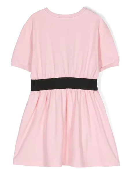 Sukienka dziecięca Dolce And Gabbana różowa
