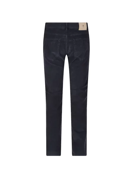 Pantaloni Pt Torino de catifea cord albastru