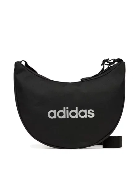 ADIDAS SPORTSWEAR Športna torba Linear Essentials / srebrna črna