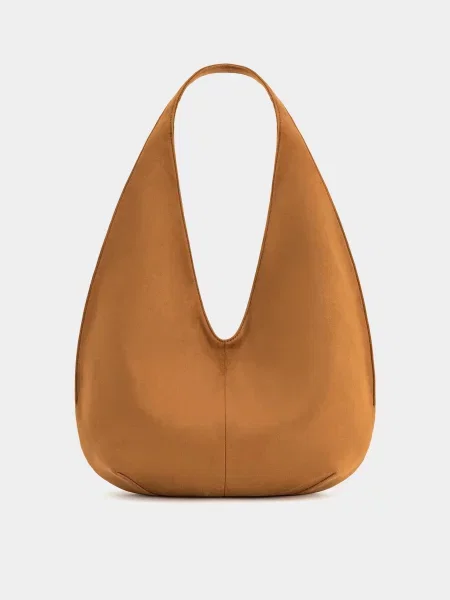 Кожаная сумка Jw Pei коричневая