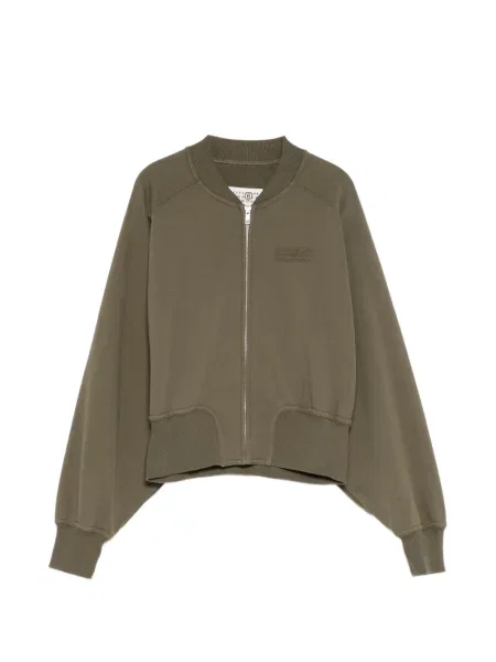 Geacă bomber Mm6 Maison Margiela cu broderie verde