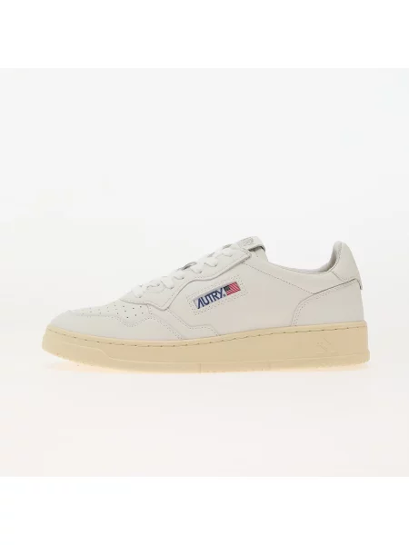 Sneakers Autry Medalist Low Man Goat/ Goat White EUR 46 alb