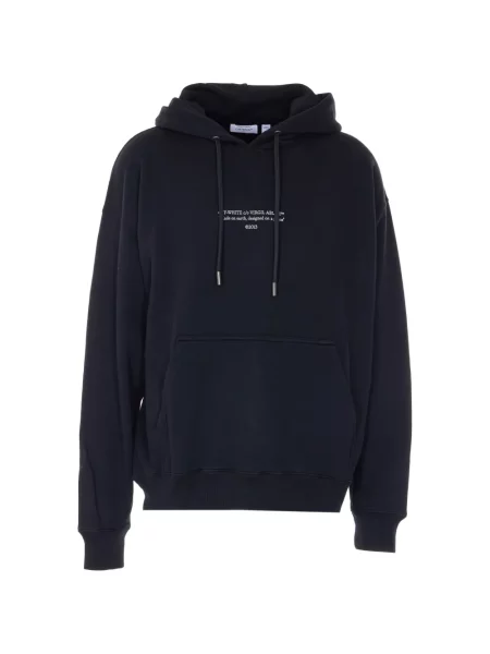 Hanorac cu glugă Off-white alb