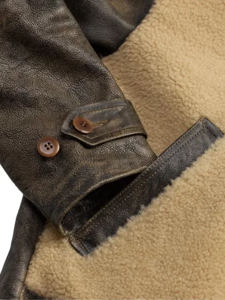 Geanta de piele Ralph Lauren Rrl
