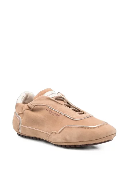 Szarvasbőr sneaker Alexander Smith nyomtatás barna