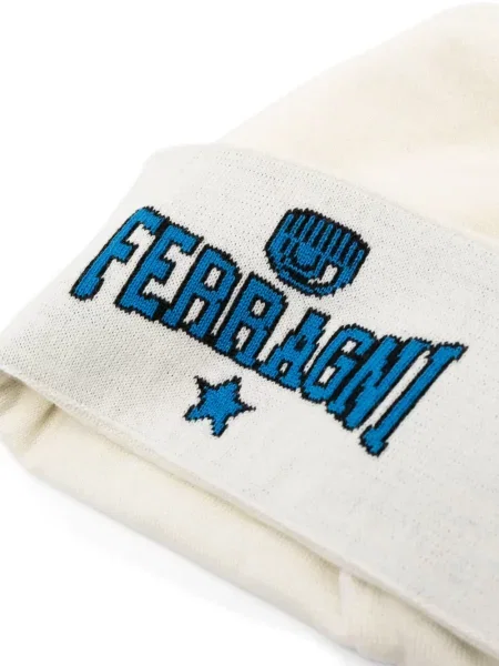Kepurė Chiara Ferragni balta