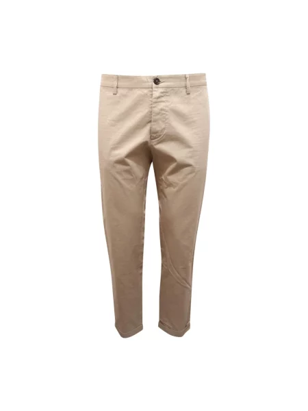 Spodnie Dsquared2 beżowe