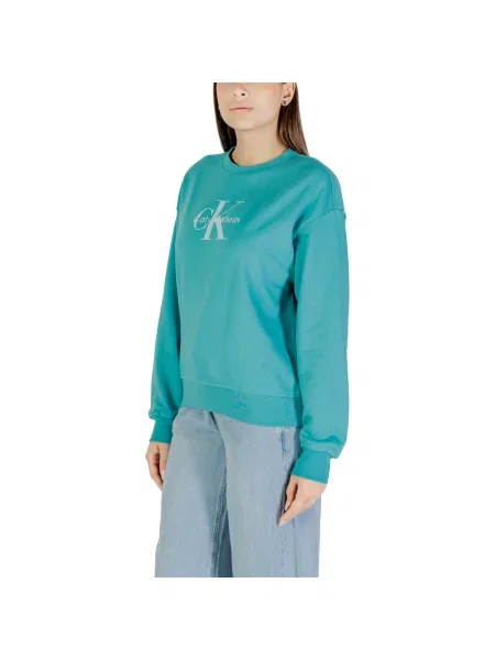 Geacă de blugi Calvin Klein Jeans albastru
