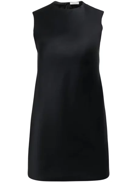Rochie din denim Jw Anderson din țesătură twill de costum negru
