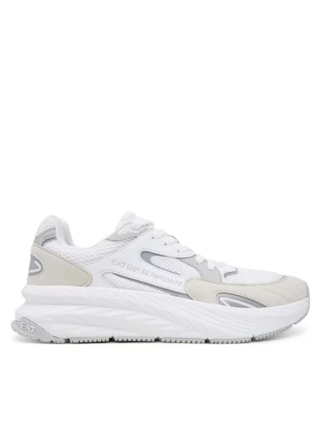 Sneakersy Emporio Armani białe