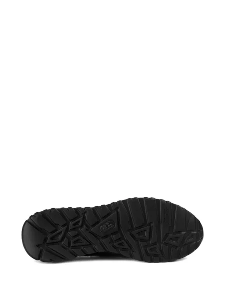 Fűzős bőr sneaker Doucal's barna