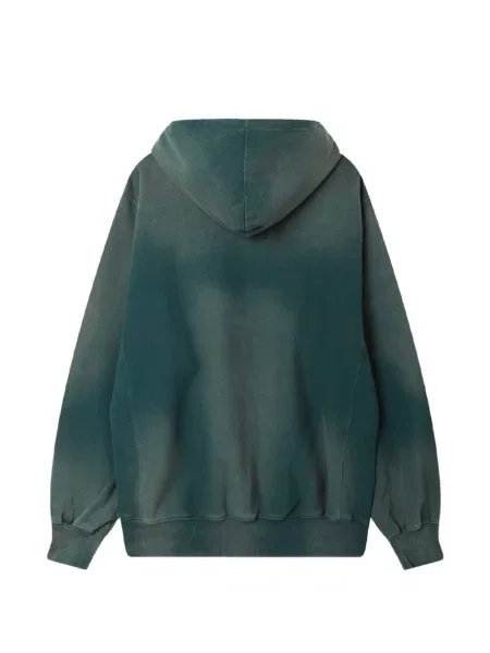 Hanorac cu glugă This Is Never That cu broderie verde