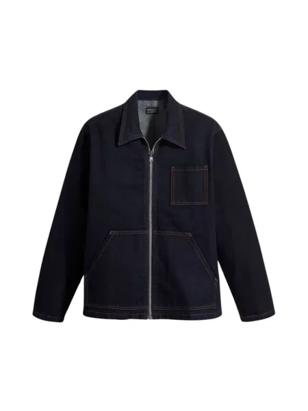 Levi's kurtka jeansowa Levi's Skateboarding granatowy przejściowa niebieska