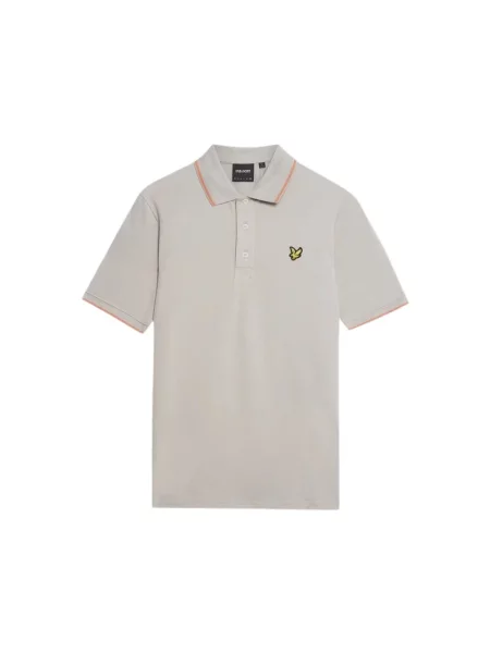 Koszulka polo Lyle & Scott szara