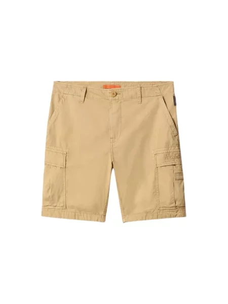 Bermudy Napapijri beżowe