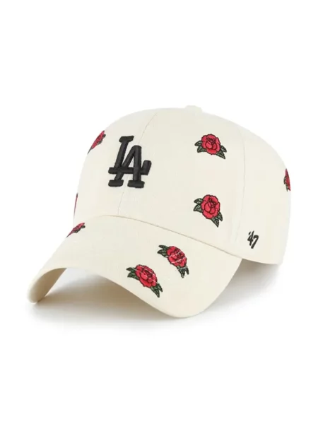 47 brand kšiltovka MLB Los Angeles Dodgers béžová